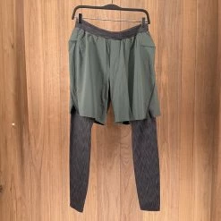 Lululemon Men's Running Shorts W/ Built-In Tights