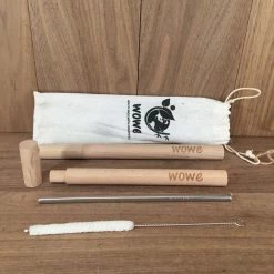 Lone Pine Gear Exchange Wowe Stainless Steel Straw W/ Travel Case